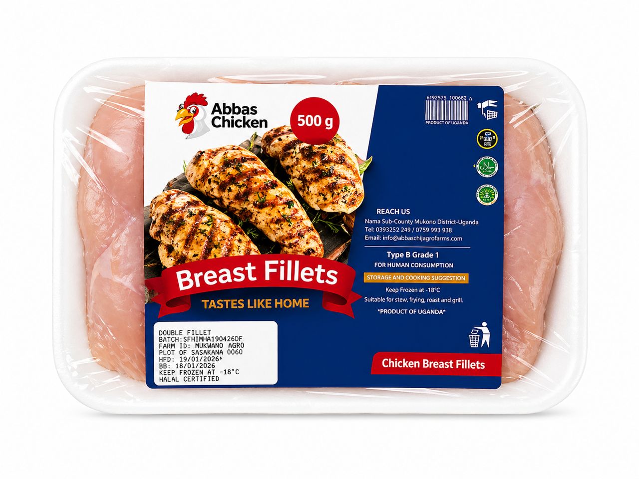 Boneless chicken breast